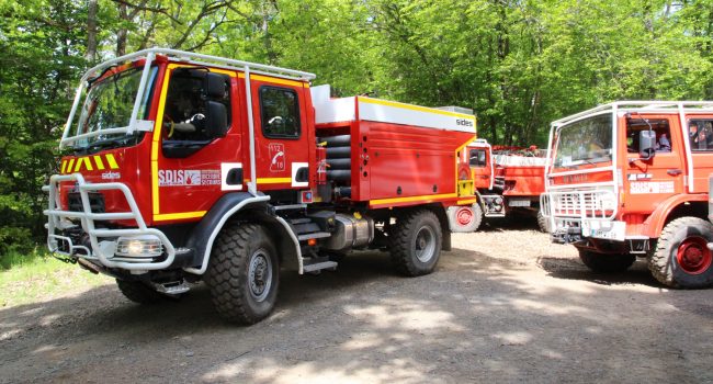 Camion pompiers Alsace