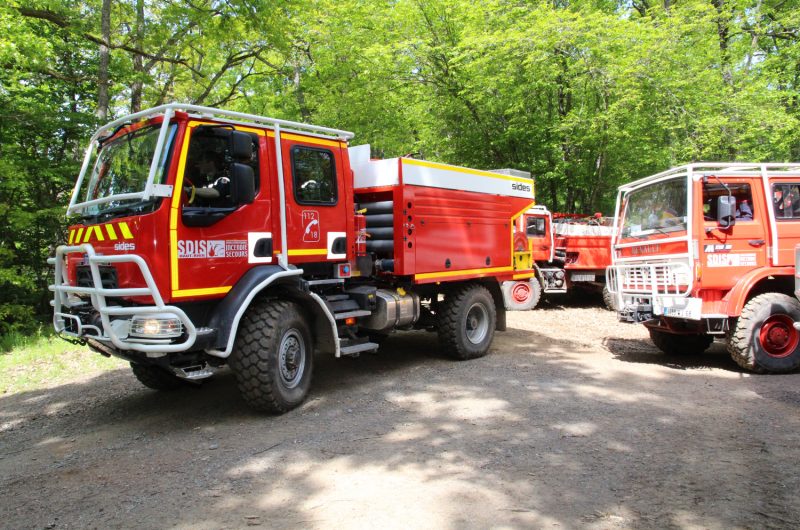 Camion pompiers Alsace