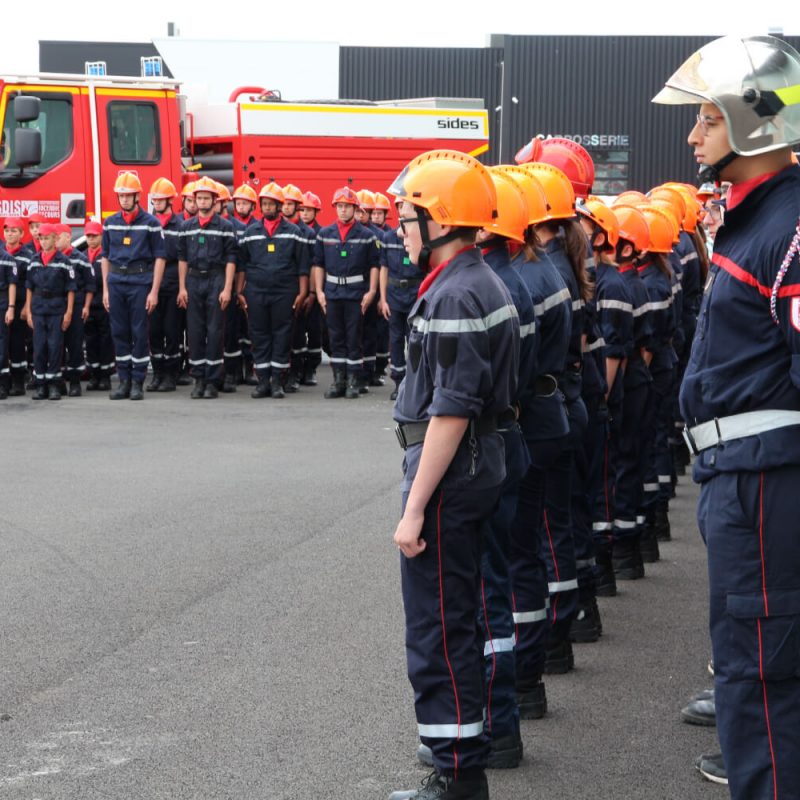 Cérémonie Jeunes Sapeurs Pompiers