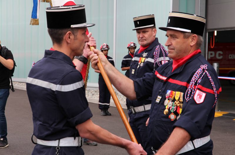 Cérémonie sapeurs-pompiers