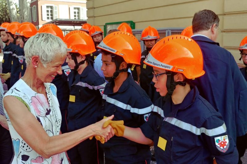 Jeunes sapeurs pompiers